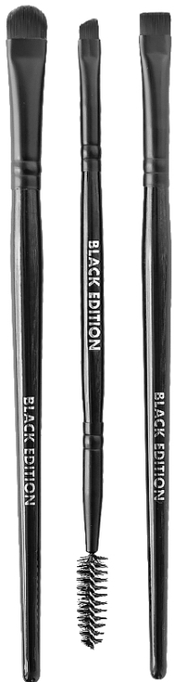 Набор кистей - Okis Brow Brush Set Black Limited Edition — фото N5