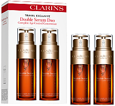 Духи, Парфюмерия, косметика Набор по уходу за лицом - Clarins Double Serum Duo (serum/2x50ml)