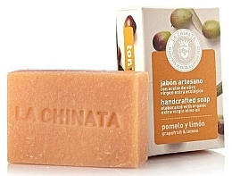 Мило ручної роботи "Грейпфрут і лимон" - La Chinata Grapefruit Lemon Handcrafted Soap — фото N1