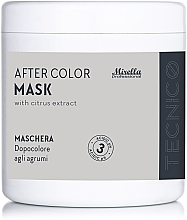 Парфумерія, косметика Маска для волосся після фарбування, з екстрактом цитрусових - Mirella Professional After Color Mask