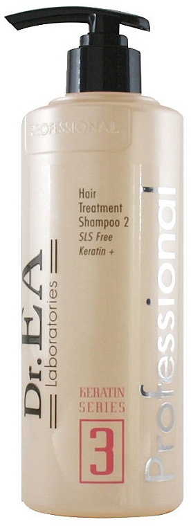 Шампунь без сульфатов - Dr.EA Keratin Series 3 Hair Treatment Shampoo — фото N1