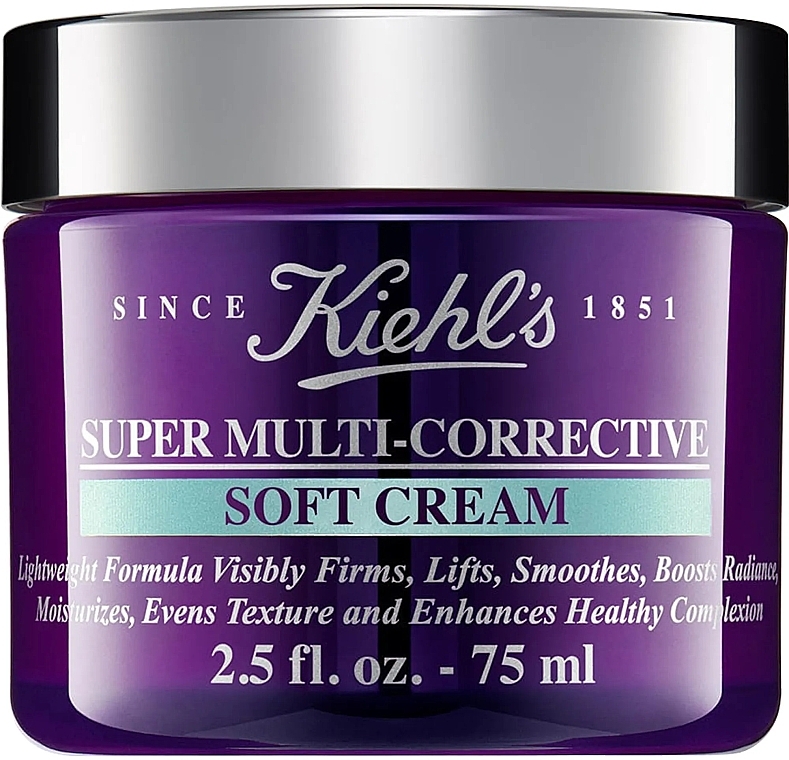 Антивозрастной увлажняющий крем для лица - Kiehl's Super Multi Corrective Soft Cream — фото N1