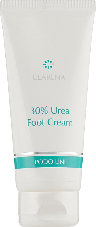 Глибоко зволожуючий крем для ніг з сечовиною - Clarena 30% Urea Foot Cream — фото N1