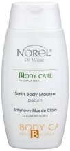 Парфумерія, косметика Мус для тіла - Norel Satin body mousse peach