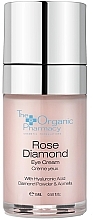 Парфумерія, косметика Крем для шкіри навколо очей - The Organic Pharmacy Rose Diamond Eye Cream