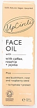 Органічна олія для обличчя з кавою - UpCircle Hydrating Organic Face Oil With Coffee & Rosehip Oil — фото N2