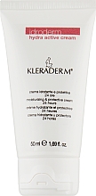 Інтенсивно зволожуючий крем для обличчя - Kleraderm Idroderm Hydra Active Cream 24H SPF10 — фото N1