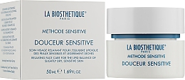Заспокійливий крем для відновлення ліпідного балансу сухої чутливої шкіри - La Biosthetique Douceur Sensitive Cream — фото N2