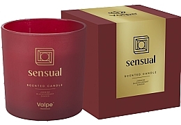 Ароматична свічка у матовій склянці "Sensual" - Bispol Valpe Sensual Scented Candle — фото N1