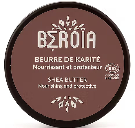Органічне масло ши для обличчя, волосся та тіла - Beroia Shea Butter — фото N1
