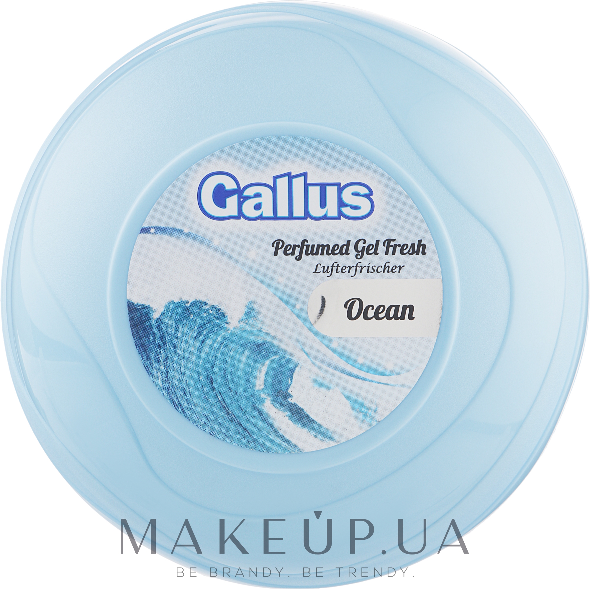 Гелевый освежитель воздуха "Океан" - Gallus Perfumed Gel Fresh Ocean — фото 150g