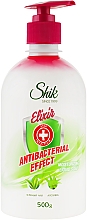 Мило рідке "Зволоження" з антибактеріальним ефектом, у полімерній пляшці - Шик Elixir Antibacterial Effect Moisturizing Liquid Soap — фото N1