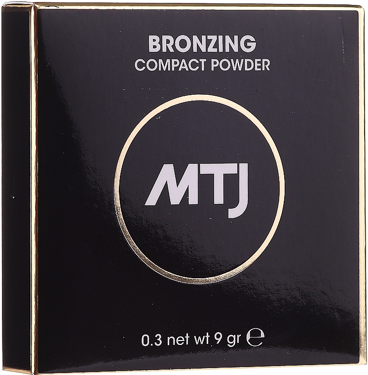 Бронзирующая пудра для лица - MTJ Cosmetics Bronzing Compact Powder — фото N1