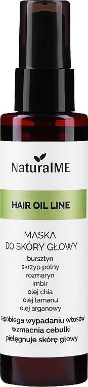 Маска-спрей для шкіри голови - NaturalME Hair Oil Line — фото N1