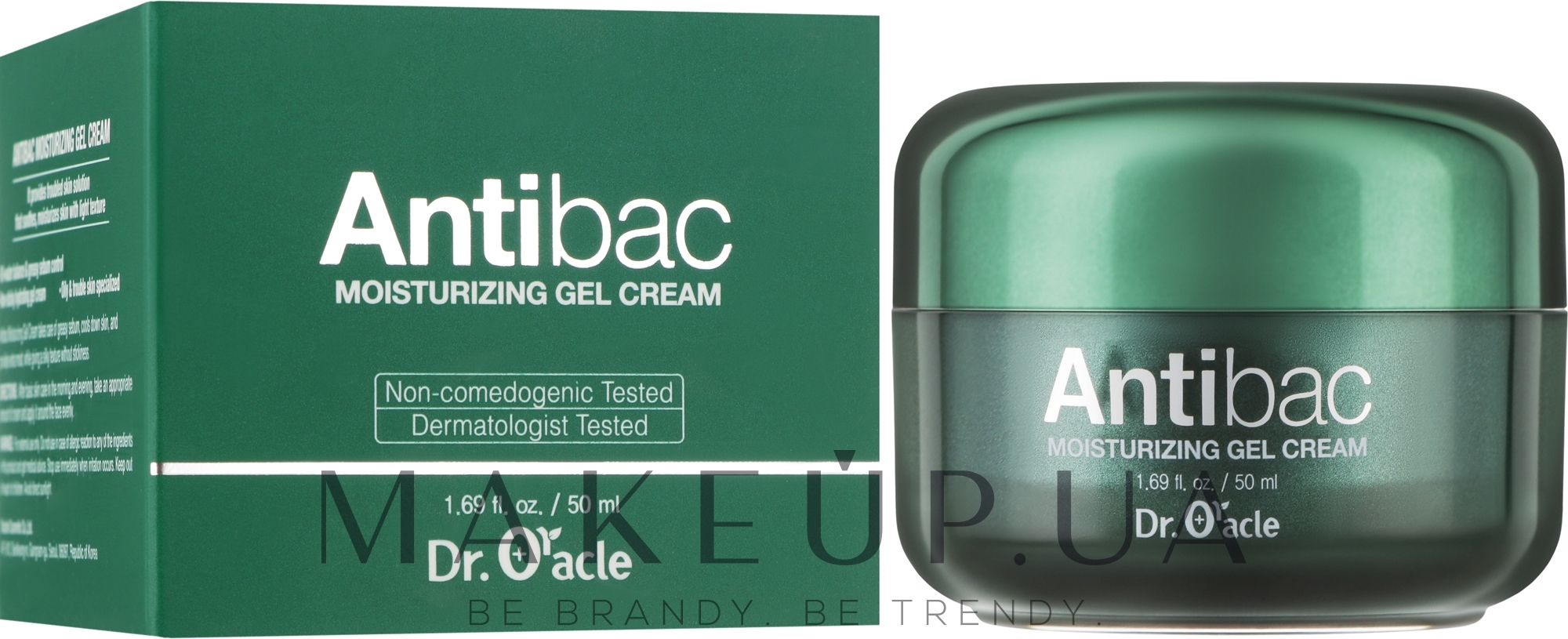 Крем для лица увлажняющий, антибактериальный - Dr. Oracle Antibac Moisturizing Gel — фото 50ml