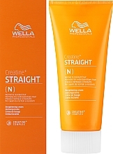 Крем для выпрямления нормальных и непослушных волос - Wella Professionals Creatine+ Straight N — фото N2