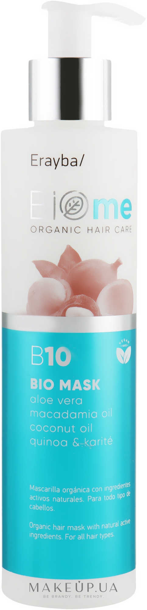 Биомаска для волос - Erayba BIOme Bio Mask B10 — фото 200ml