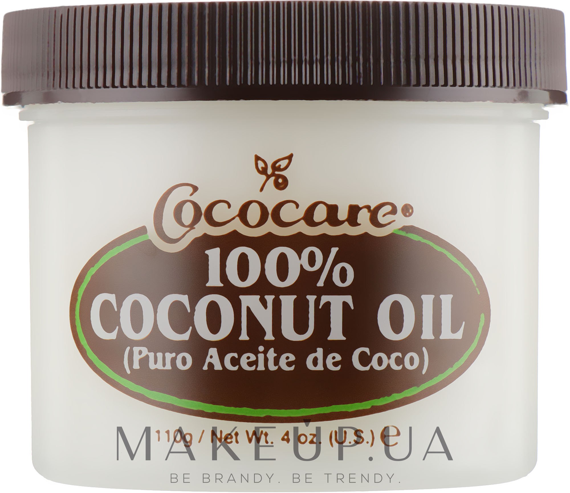 Кокосовое масло для волос и тела - Cococare 100% Coconut Oil — фото 110g