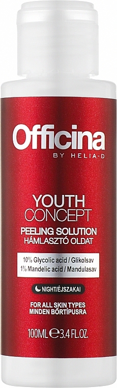 Пілінг для обличчя - Helia-D Officina Youth Concept Peeling Solution — фото N1