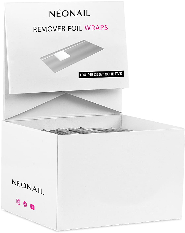 Фольга для снятия гель-лака - NeoNail Professional Nail Foil Wraps — фото N2
