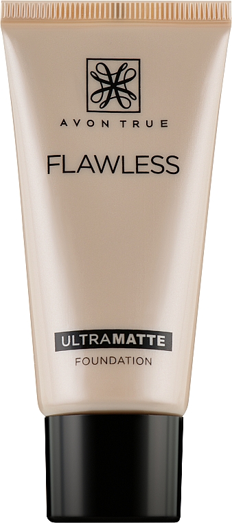 Матувальний тональний крем для обличчя "Бездоганний тон" - Avon True Flawless Ultramatte Foundation — фото N1