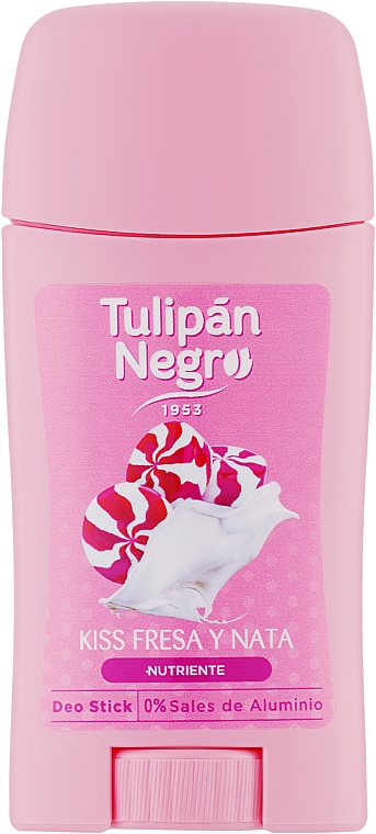 Дезодорант-стік "Полуничний крем" - Tulipan Negro Deo Stick