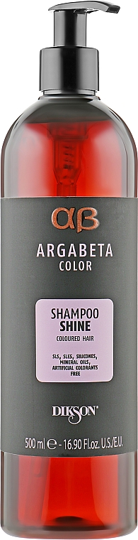 Шампунь для фарбованого волосся - Dikson Argabeta Shine Shampoo — фото N3