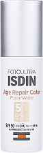 Духи, Парфюмерия, косметика Тональный солнцезащитный крем для лица с тройным действием против фотостарения - Isdin FotoUltra Age Repair Color SPF50 