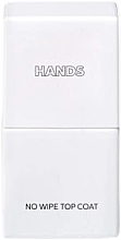 Топовое покрытие без липкого слоя - Hands No Wipe Top Coat — фото N1