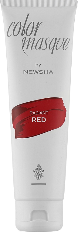 Кольорова маска для волосся - Newsha Color Masque Radiant Red — фото N1