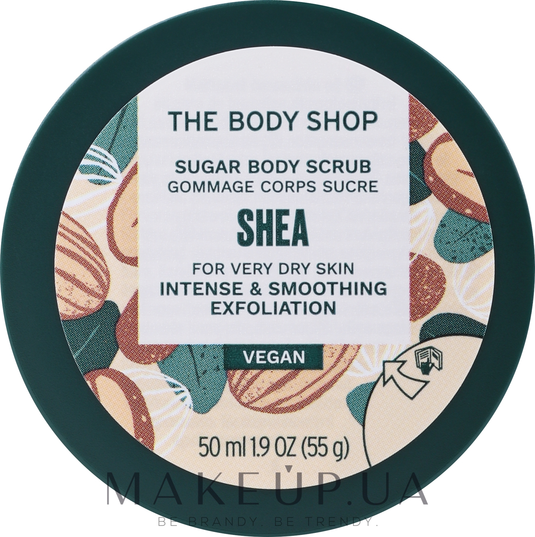 Скраб для тіла "Ші" - The Body Shop Shea Exfoliating Sugar Body Scrub — фото 50ml