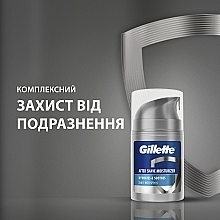 УЦЕНКА Бальзам после бритья 3в1 "Мгновенное увлажнение" SPF15 - Gillette Pro Instant Hydration After Shave Balm SPF15 For Men * — фото N3