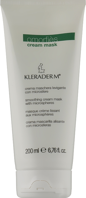Отшелушивающая маска-крем с микрочастицами - Kleraderm Omorfies Cream Mask  — фото N3