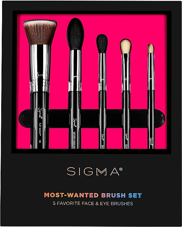 Набір пензлів для макіяжу - Sigma Beauty Most Wanted Brush Set — фото N1