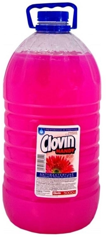 Мыло жидкое "Цветочное" - Clovin Clovin Handy Flower Antibacterial Liquid Soap — фото N2