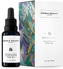 Духи, Парфюмерия, косметика Осветляющее масло для лица - Edible Beauty Snowflower Illuminating Face Oil