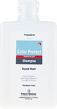 Шампунь для захисту кольору фарбованого і натурального волосся - Frezyderm Color Protect Shampoo — фото N2