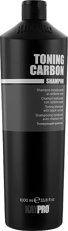 Тонизирующий шампунь с углем - KayPro Toning Carbon Shampoo — фото N3