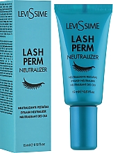 Нейтралізувальний крем для вій і брів - LeviSsime Lash Perm Neutralizer — фото N2