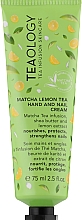 Крем для рук и ногтей "Матча-лимон" - Teaology Candy Matcha Lemon Tea Hand And Nail Cream — фото N1
