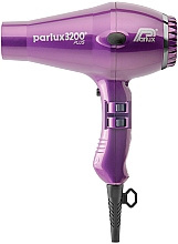 Парфумерія, косметика Фен для волосся, фіолетовий - Parlux 3200 Plus Hair Dryer Violet