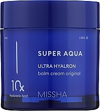 Зволожувальний крем-бальзам для обличчя - Missha Super Aqua Ultra Hyalron Balm Cream Original — фото N1