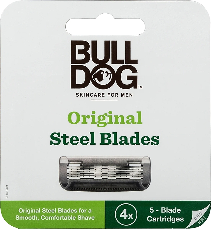 Бритвенные лезвия - Bulldog Skincare Original 4 — фото N1