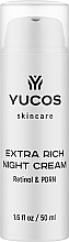 Парфумерія, косметика Відновлюючий нічний крем з ретинолом та полінуклеотидами - Yucos Extra Rich Night Cream Retinol & PDRN