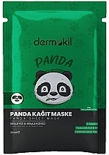 Тканевая маска для лица "Панда" - Dermokil Panda Sheet Mask — фото N1