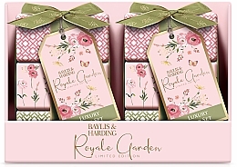 Духи, Парфюмерия, косметика Набор - Baylis & Harding Royale Garden Rose, Poppy & Vanilla Luxury Wrapped Soaps Gift Set (soap/3x100g)