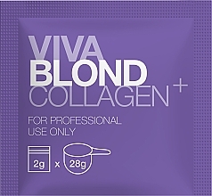 Коллагеновая пудра - Unic Viva Blond Collagen+ (саше) — фото N1