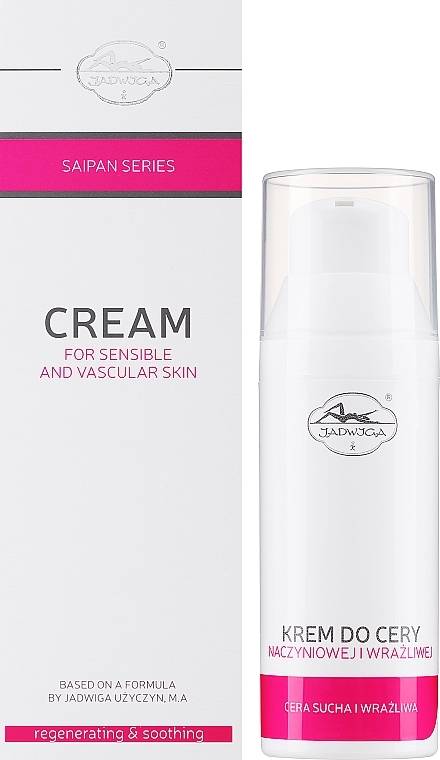 Крем для чувствительной кожи - Jadwiga Saipan Cream For Sensible And Vascular Skin — фото N4