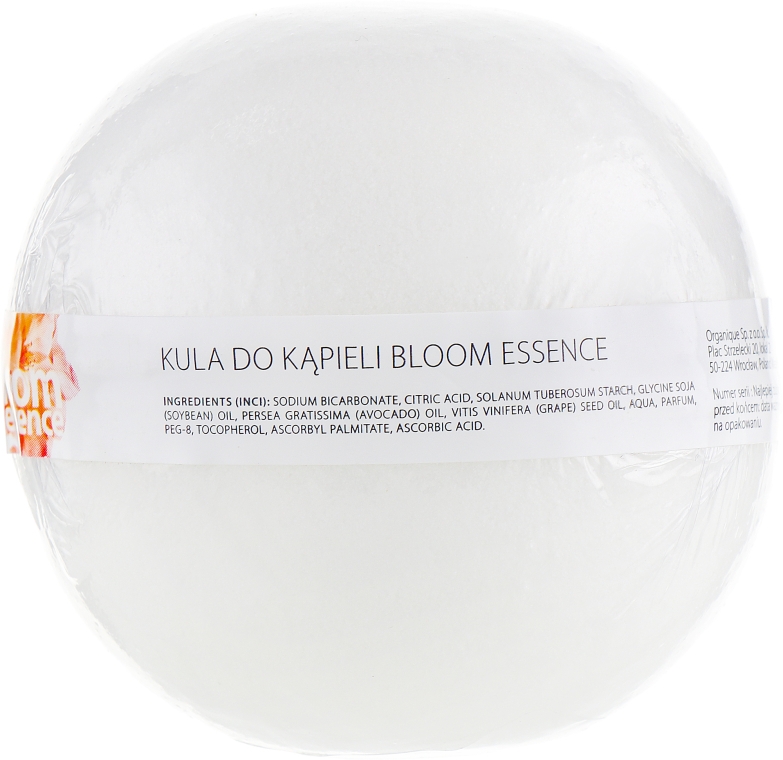 Шипучий шар для ванны "Bloom Essence" - Organique HomeSpa — фото N2