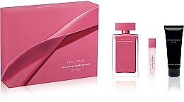 Духи, Парфюмерия, косметика Narciso Rodriguez Fleur Musc - Набор (edp/100ml + edp/mini/10ml + b/lot/75ml)